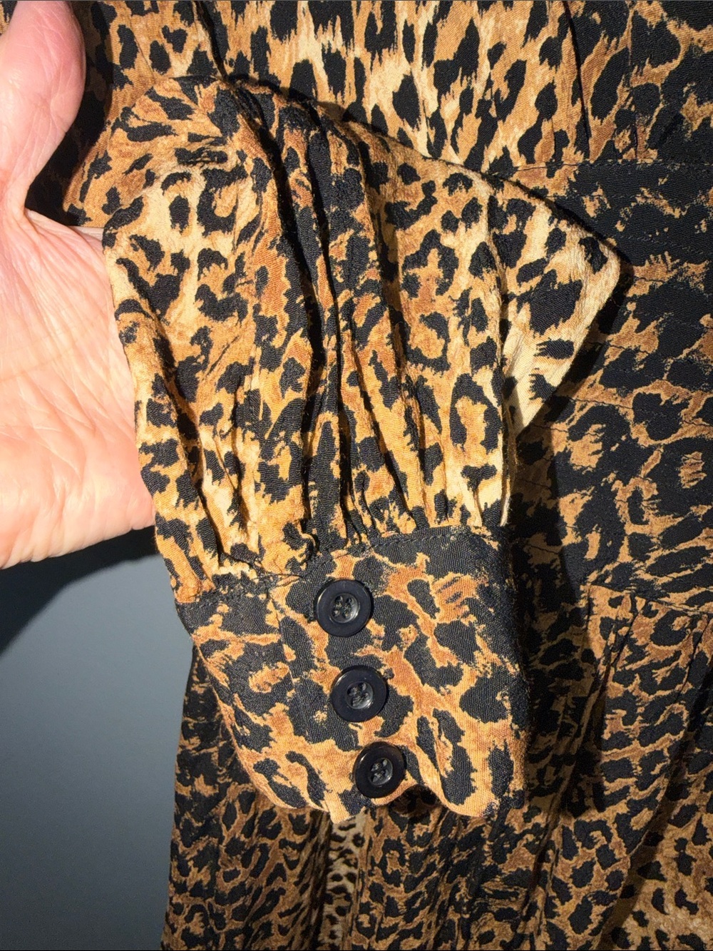 Trashy Diva Bianca Leopard Dress, retro, vintage vibes, Hollywood 1940's glam - Picture 8 of 15